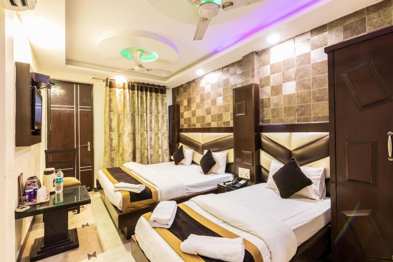 Hotel Grand Shyam- In Front Of New Delhi Railway Station-Couple Friendly Nova Deli Exterior foto